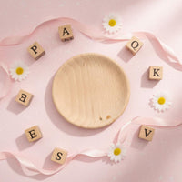 16 Pieces Educational Pretend Play Dinnerware Set Realistic Design Beech Wood Toy Tableware Polished and Burr-Clear for Preschoolers