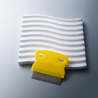 Dog Grooming and Cat Comb for Pet Hair Removal, Stainless Steel Supplies with Fine Tooth Grooming Tool