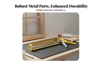 Manual Caulking Labor-Saving Design Caulking Sturdy Steel Construction Hardware Tool for Handymen, Renovators, Home Repair, Lavatory, Kitchen