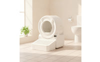 Self-Cleaning Cat Litter Box Odor Control Automatic Cat Litter Box Pet Supplies Safety Protection Deodorizing for Cats