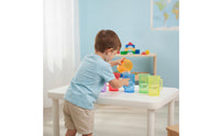 6 Pieces Plastic Measuring Cups Graduated for Sensory Table, Classroom, Teachers