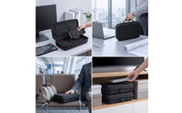 Sturdy Graphics Card Case with Foam Zippered Graphics Card Case Pressure-Resistant Storage Box Lightweight for Gamers, PC Builders