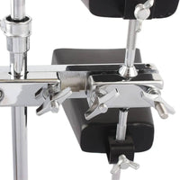 Cowbell and Mount Set Easy to Install Cowbell Mounting Bracket Sturdy Drum Set Extension Clamp