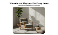 Japanese design Wood Frame Settee Nordic stylistic Sofa Minimalist Design Small Couch Space-Saving for Guesthouse Owners, Apartment Dwellers, Office Managers, Living Room, Reception Area, Bedroom