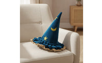 Celestial Witch Hat Ruffled Pointed Hat Costume Halloween for Witches