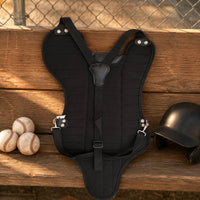 Competition Grade Catcher's Mask Chest Protector Leg Guards Full Body Protection Catcher's Safety Gear Set Adjustable Straps for Children, Teenage, Adults, Training