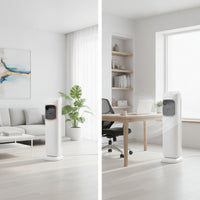 Vertical Column Air Cooler Slim Floor Air Cooler Space-Saving Appliance Oscillating for Bedroom