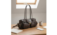 Motorcycle Design Bag Vintage Aesthetic Retro Purse Organized Storage for Women