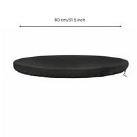 Circular Fire Bowl Cover Weatherproof Fire Bowl Cover for Garden