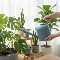 Easy to Use Long-Spout Watering Can Compact Watering Can with Long Spout Lightweight Vessel Small for Gardeners