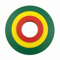 Flat Golf Putting Rings Central Opening Practice Target Disc Visual Feedback Silicone Target Disc Portable