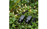 2 Pieces Power Adapter with Extension Cable 12V LED Power Adapter LED Transformer IP44 Waterproof Weather-Resistant