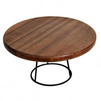 Walnut Pizza Board Wood Grain Pizza Display Stand Smooth Food Service Equipment