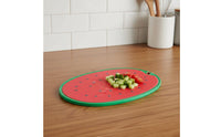 Fruit Shaped Cutting Plate Hanging Hole Slicing Block Double-Sided Novelty Food Prep Mat for Picnic, Camping, RV