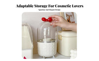 Desktop Cosmetic Box with Drawers Large Capacity for Bedroom, Women, Teens