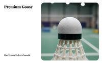Long-Lasting Goose Feather Shuttlecock Stable Flight Feather Shuttlecock Great Stability for Athletes, Sports Enthusiasts, Outdoor, Exercise