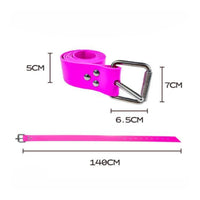 Silicone Diving Weight Belt Stainless Steel Buckle Adjustable Quick Release Diving Belt Resistant Underwater Gear for Freedivers, Snorkeling