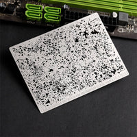 Airplane Model Stencil Reusable Spray Stencil Thick Art Supply for Scale Models
