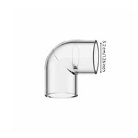 Clear Pipe Aquarium Flow Optimized Low Resistance for Sump