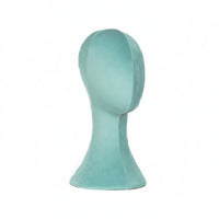 Velvet Head Form Elegant Design Hairpiece Display Stand Stable Base
