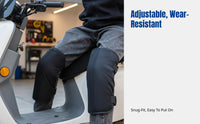 Thermal Knee Pads, Thick Windproof Leg Warmers, Motorcycle Riding, Unisex, Fall Winter