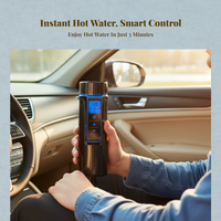 Stainless steel car kettle heats fast