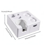 Espresso Tampering Station Compact Espresso Tamper Station with Drawer