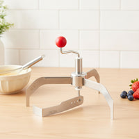 Adjustable Crepe Spreader Stainless Steel Pancake Spreader Ergonomic Pancake Maker Long-Lasting for Kitchen