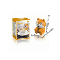 Cute USB Rechargeable Cup Fan Decorative Cup Rim Fan Compact
