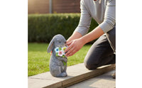 Hare Solar LED Bulb Solar Powered Hare Figurine Waterproof Bunny Outdoor Light Statue for Patio, Pathway, Balcony
