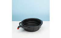 Oil Drain Pan Spill-Resistant Lip Automotive Oil Drain Pan Built-in Pour Spout for Mechanics, DIY Enthusiasts, Auto Repair Shop