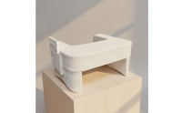 Hollow-Center Reading Pillow Vacuum-Compressed Molded Foam Reading Pillow Carrying Handle Support Cushion