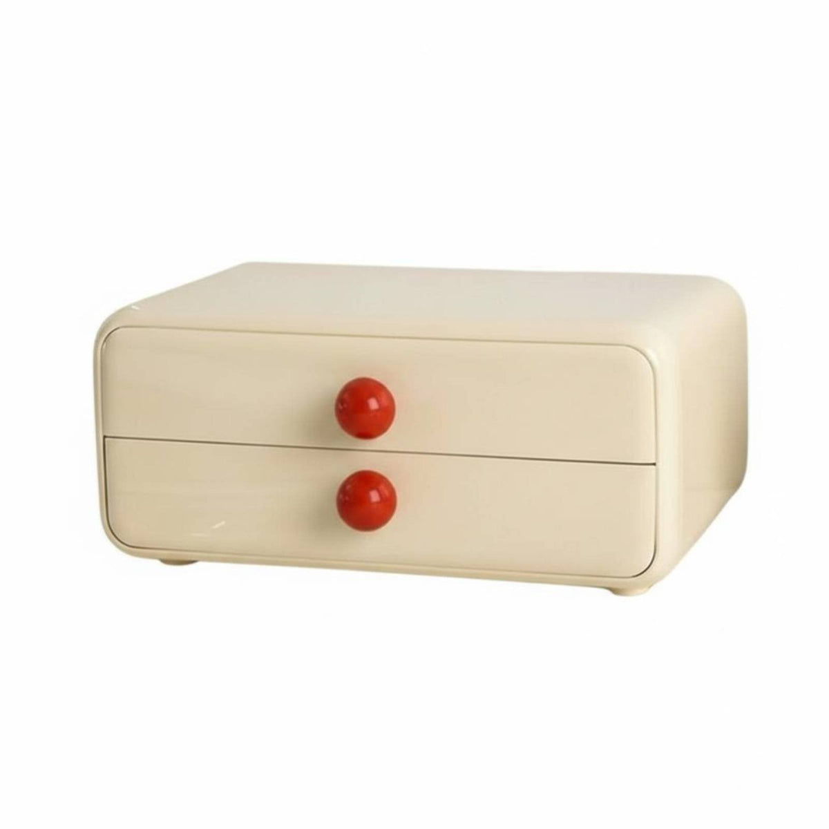 Lidded Makeup Case with Drawers Drawer Design dermal care holder Large Capacity