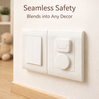 Outlet Covers for Child security, Socket Cover Plug Protector for Home Electrical Protection for Parents with Kids and