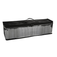CD Storage Bag Transparent DVD Storage Bag CD Holder with Clear Window Zippered Media Holder with Handles Portable
