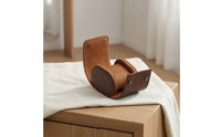 Single Watch Travel Case Portable Watch Roll with Cushion Luxurious Portable Storage Compact Organizer for Drawer