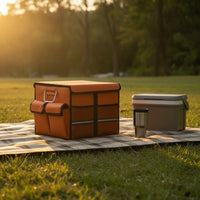 Compact Car Trunk Storage Box Easy to Clean Trunk Storage Organizer with Lid Spacious Foldable Cargo Box Universal for Road Trips