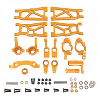 1/10 Scale Desert Crawler Parts Set Construction RC Car Metal Upgrade Kit Easy Installation RC Car Damping System Part