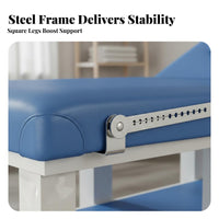 Massage Bed Multi-Functional Folding Massage Table Foldable Design Spa Treatment Bed for Aesthetic Specialists, Permanent Design Artists, Salon, Spas