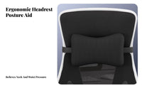 Ergonomic Support Sled Base Mesh Chair Padded Seat Mesh Back Sled Chair Sturdy Frame Office Furniture for Students, Conference Attendees, Guests, Study Room, Reception Area
