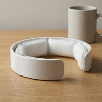 Phase Change Material Cooling Cooling Neck Band Reusable Wearable Ice Collar No-Electricity Cooling Collar Segmented for Everyday Heat Relief