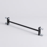 Steel Rack Crossbar Bolt-on Hardware Rigid for DIY Builders, Squat Racks, Home Gyms