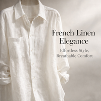 Linen Blend Shirt for Women UK with Collared Neckline and Long Sleeves, Summer Tops for Beach Cover Up and Sun Protection, Loose Fit