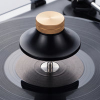 Vinyl Record Stabilizer Stable Vinyl Record Weight Stabilizer Stylish Audio Component for Listening Rooms