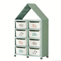 children's Book and Toy Organizer front-facing Display for young children, Educators