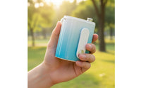 High Speed Engine Rechargeable Clip on Fan 3600mAh Battery Waist Clip Fan for Outdoor, Camping, Travel
