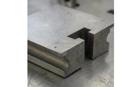 Chrome Steel Machining Clamp Block Stepped Notch Drilling Clamp Jaw Machined Surfaces Clamping Fixture Solid Metal for Machinists, Machine Shop