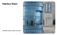 Thickened Wall Water Dispenser Jug Carrying Handle PC Plastic Water Barrel Food-Grade Material for Home Use, Outdoor, Camping