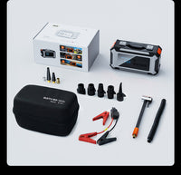 Car Inflator Pump with Jump Starter, Digital Display, 12V, Single Cylinder
