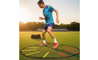 Folding Agility Hoop Foldable Speed Training Circle Training Rings for Kids